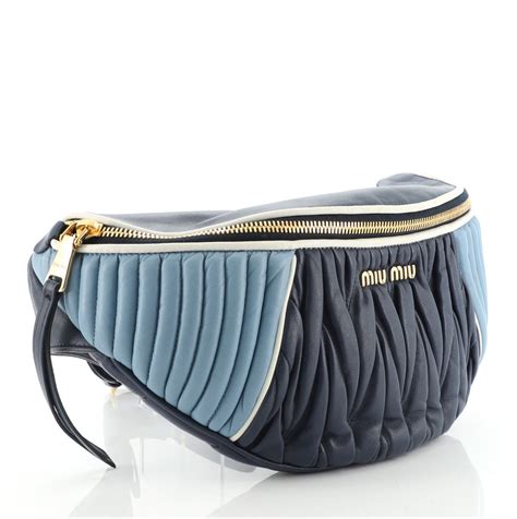 miu miu waist bag|miu michigan handbags.